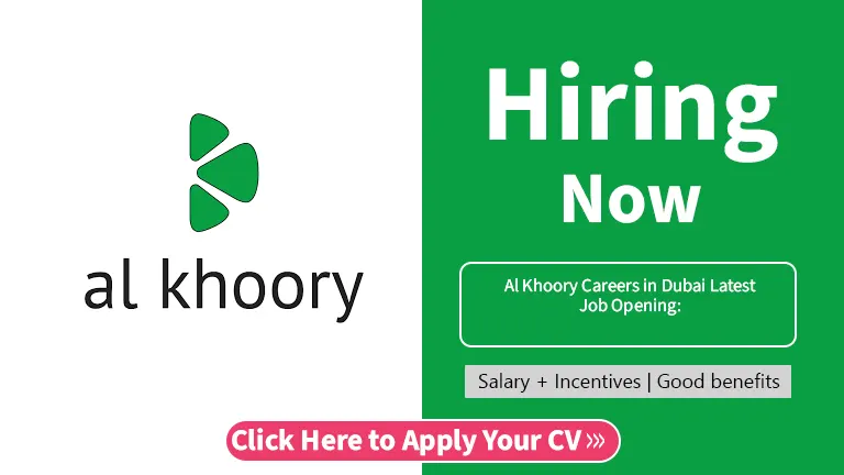 Al Khoory Careers in Dubai Latest Job Opening: