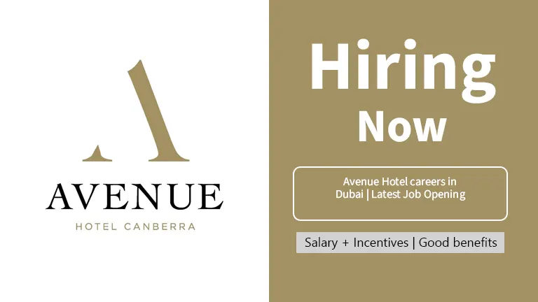 Avenue Hotel careers in Dubai