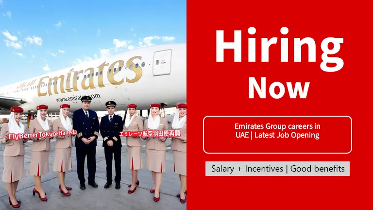 Emirates Group careers in UAE | Latest Job Opening 2024