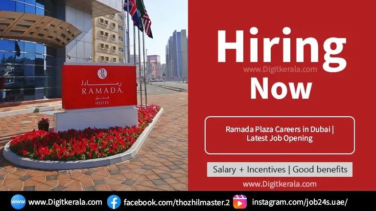 Ramada Plaza Careers in Dubai | Latest Job Opening 2024