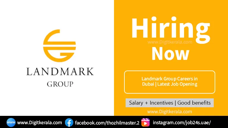 Landmark Group Careers in Dubai | Latest Job Opening 2024