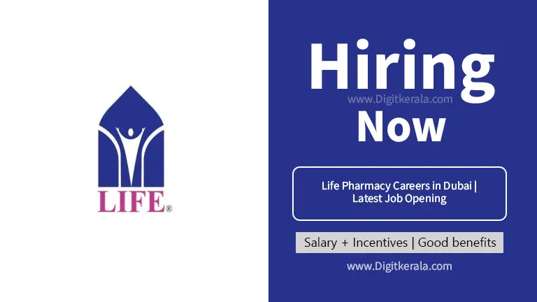 Life Pharmacy Careers in Dubai | Latest Job Opening 2024