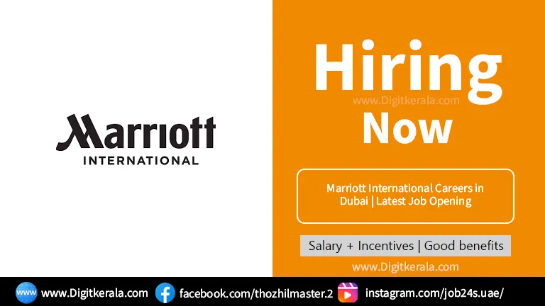 Marriott International Careers in Dubai | Latest Job Opening 2024