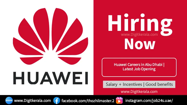 Huawei Careers in Abu Dhabi | Latest Job Opening 2024