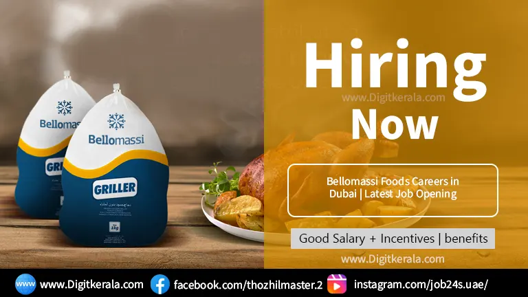 Bellomassi Foods Careers in Dubai | Latest Job Opening 2024