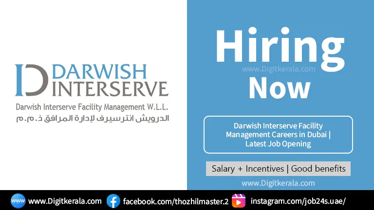 Darwish Interserve Facility Management Careers in Dubai | Latest Job Opening 2024