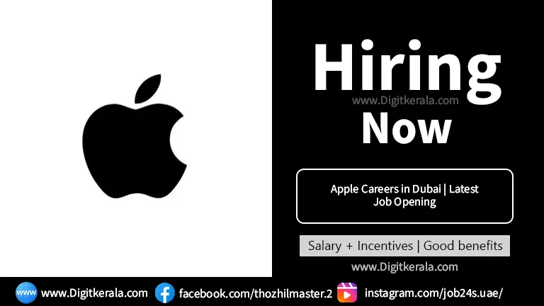 Apple Careers in Dubai | Latest Job Opening 2024